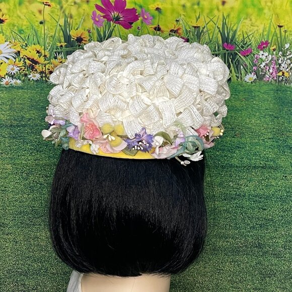 VTG 60s Sears Fashion Millinery Hat - Picture 3 of 6